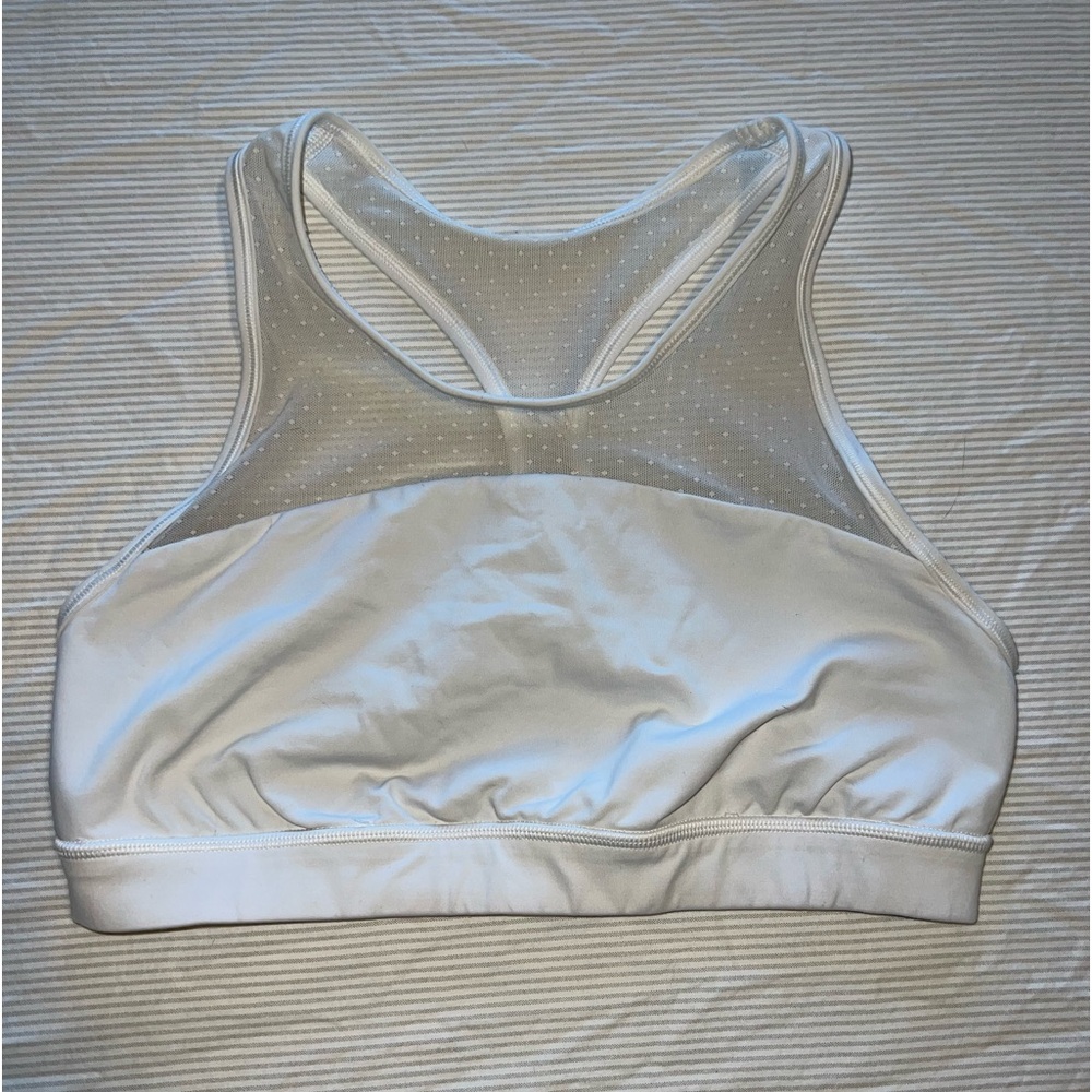 RARE Lululemon Mesh Polka Dot Sports Bra